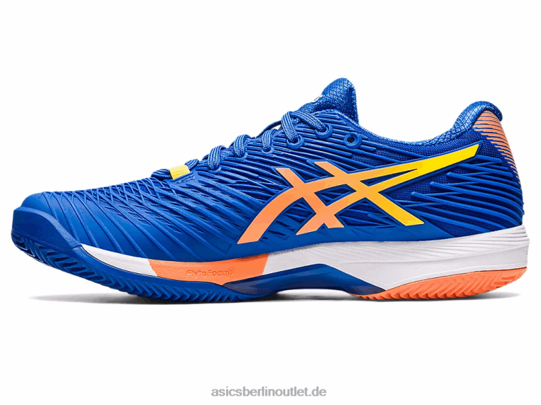 Lösungsgeschwindigkeit ff 2 Ton BL4N96Asics Thunfischblau/Sonnenpfirsich