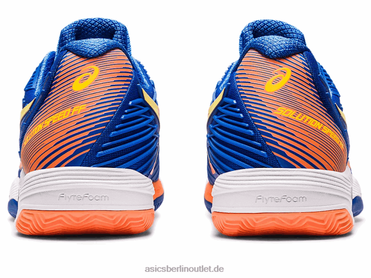 Lösungsgeschwindigkeit ff 2 Ton BL4N96Asics Thunfischblau/Sonnenpfirsich
