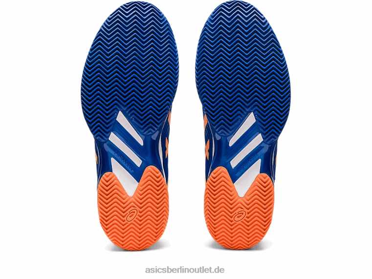Lösungsgeschwindigkeit ff 2 Ton BL4N96Asics Thunfischblau/Sonnenpfirsich