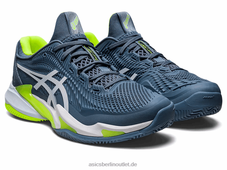 Platz ff 3 Sand BL4N352Asics stahlblau/weiß