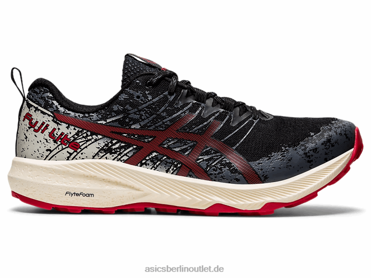 Fuji Lite 2 BL4N1661Asics Schwarz/Elektrorot