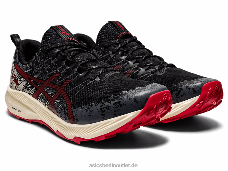 Fuji Lite 2 BL4N1661Asics Schwarz/Elektrorot