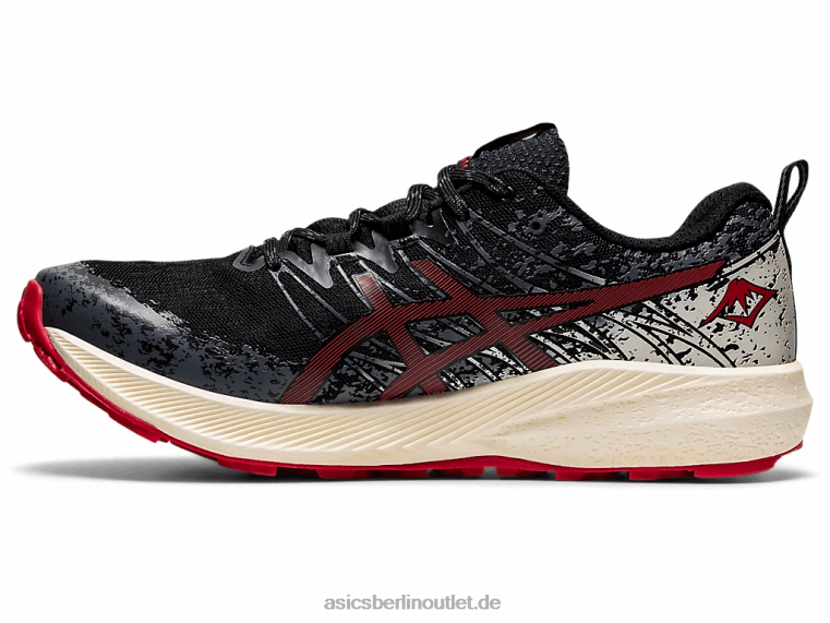 Fuji Lite 2 BL4N1661Asics Schwarz/Elektrorot
