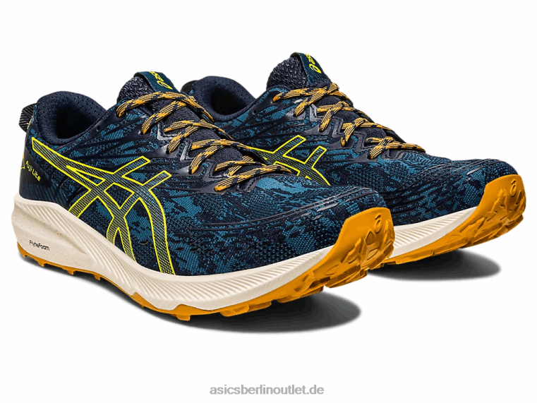 Fuji Lite 3 BL4N624Asics Tinte blaugrün/goldgelb