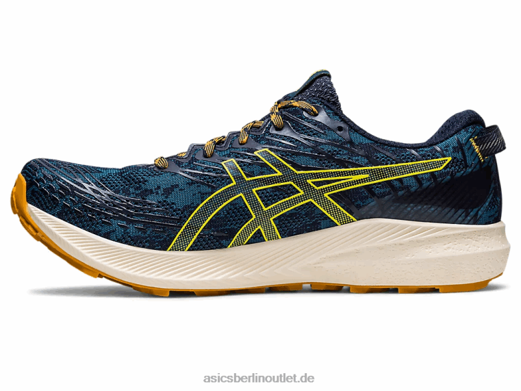 Fuji Lite 3 BL4N624Asics Tinte blaugrün/goldgelb