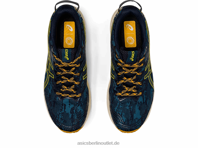 Fuji Lite 3 BL4N624Asics Tinte blaugrün/goldgelb