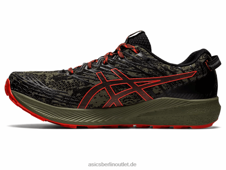 Fuji Lite 3 BL4N735Asics Mantelgrün/Kirschtomate