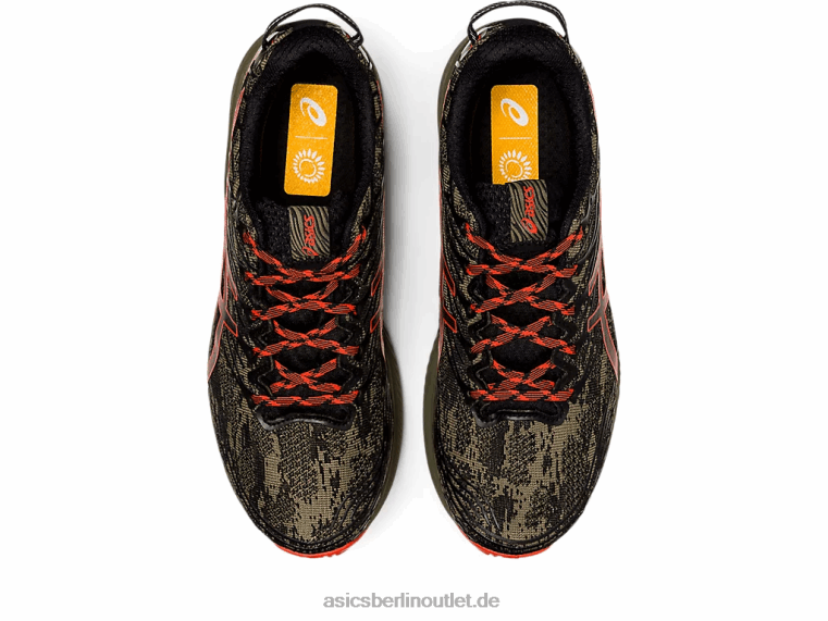 Fuji Lite 3 BL4N735Asics Mantelgrün/Kirschtomate