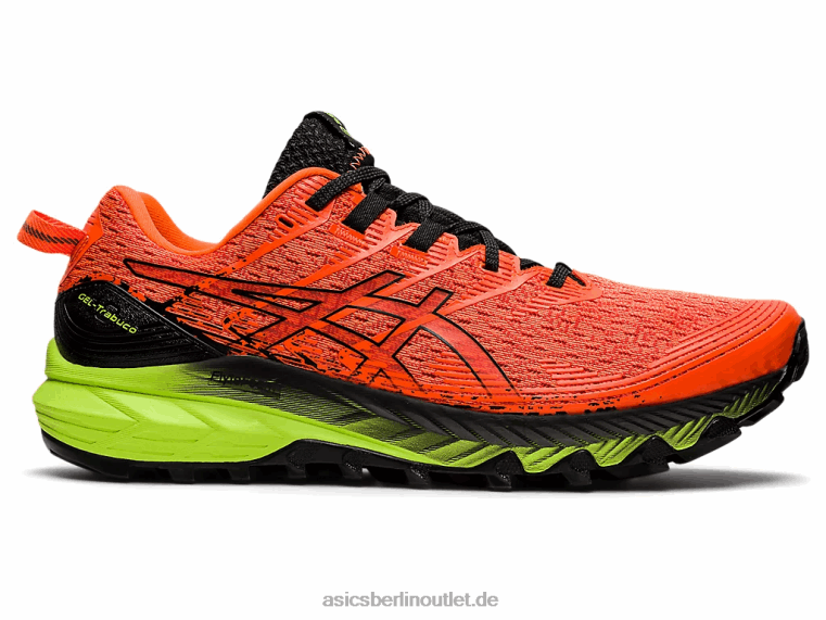 Gel-Trabuco 10 BL4N1456Asics schockierendes Orange/Schwarz