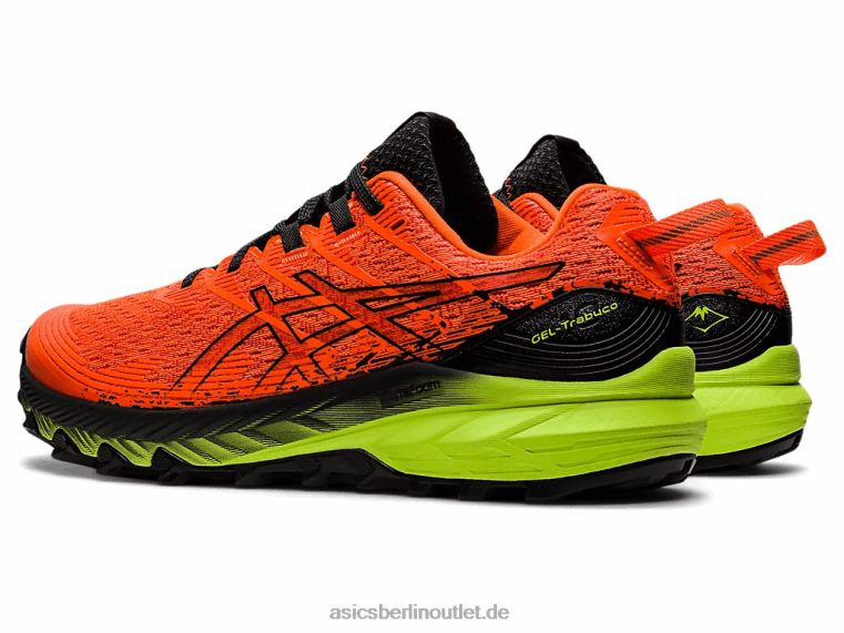Gel-Trabuco 10 BL4N1456Asics schockierendes Orange/Schwarz