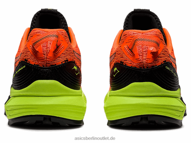 Gel-Trabuco 10 BL4N1456Asics schockierendes Orange/Schwarz