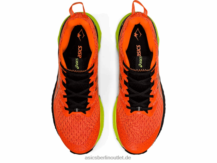 Gel-Trabuco 10 BL4N1456Asics schockierendes Orange/Schwarz