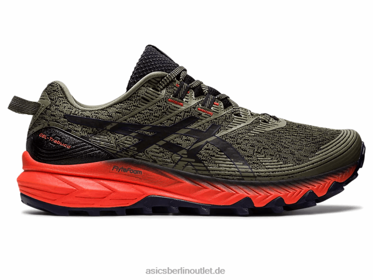 Gel-Trabuco 10 BL4N599Asics Mantelgrün/Mitternacht
