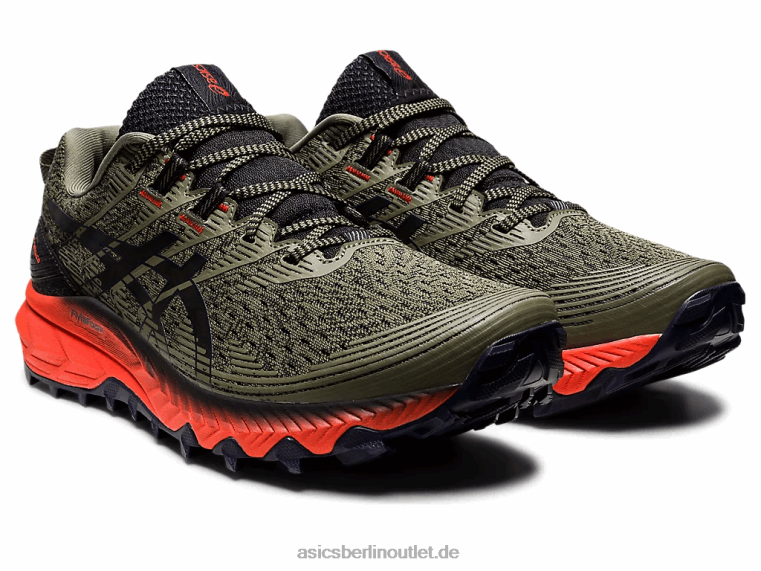 Gel-Trabuco 10 BL4N599Asics Mantelgrün/Mitternacht