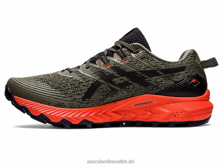 Gel-Trabuco 10 BL4N599Asics Mantelgrün/Mitternacht