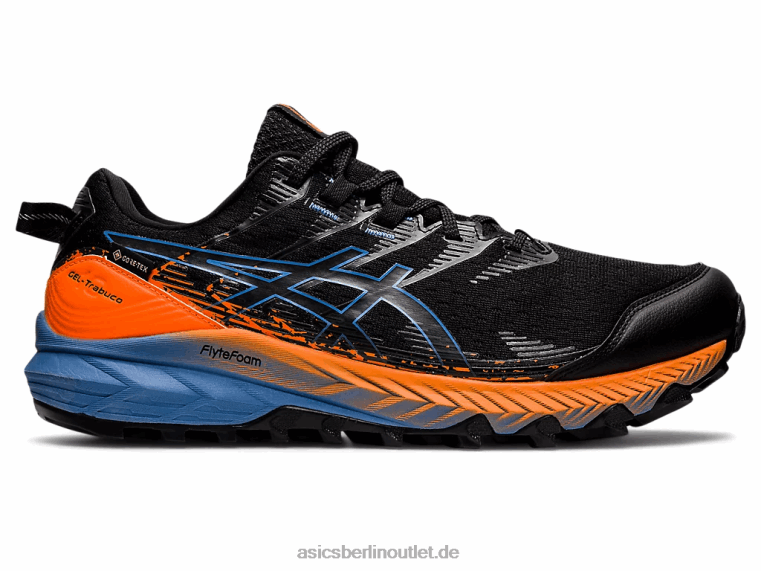 Gel-Trabuco 10 GTX BL4N1152Asics Schwarz/Blau-Harmonie