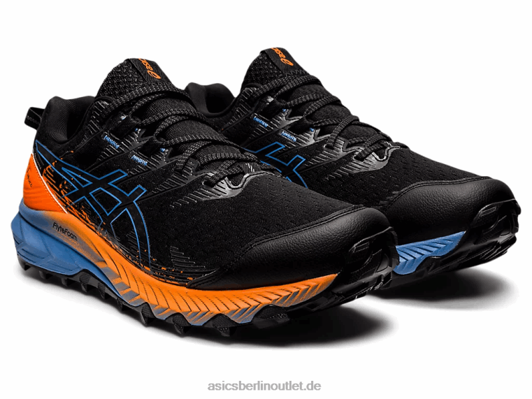 Gel-Trabuco 10 GTX BL4N1152Asics Schwarz/Blau-Harmonie