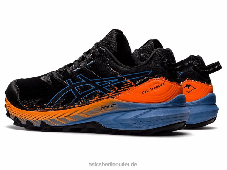 Gel-Trabuco 10 GTX BL4N1152Asics Schwarz/Blau-Harmonie
