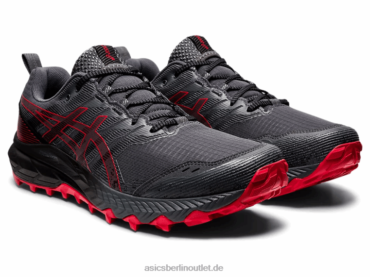 Gel-Trabuco 9 BL4N670Asics Träger grau/elektrisch rot
