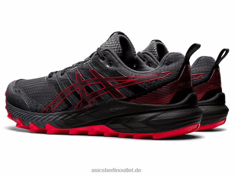 Gel-Trabuco 9 BL4N670Asics Träger grau/elektrisch rot