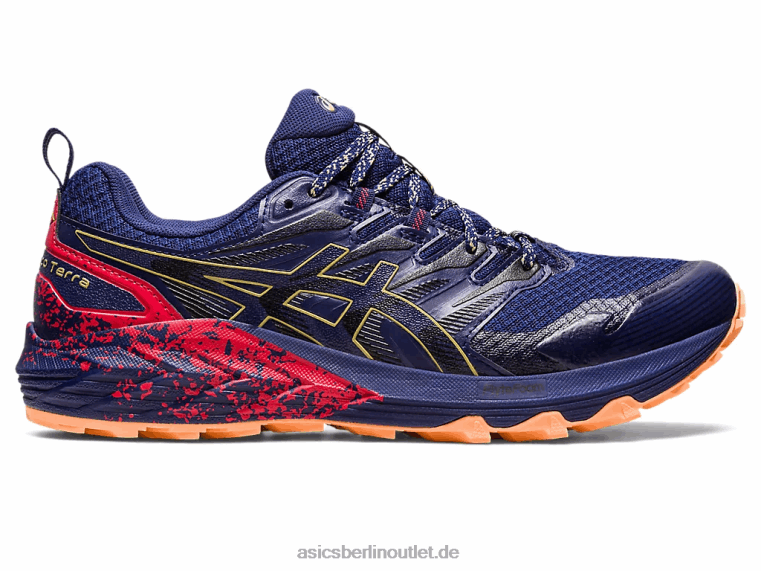 Gel-Trabuco Terra BL4N637Asics Indigoblau/Olivenöl