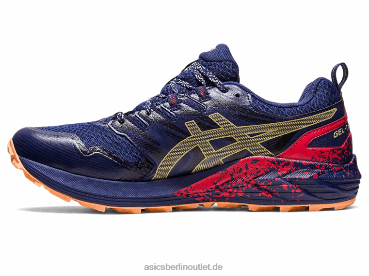Gel-Trabuco Terra BL4N637Asics Indigoblau/Olivenöl