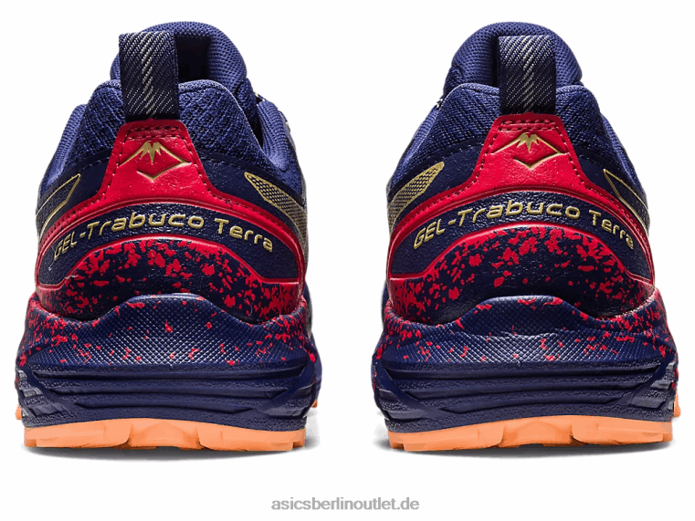 Gel-Trabuco Terra BL4N637Asics Indigoblau/Olivenöl