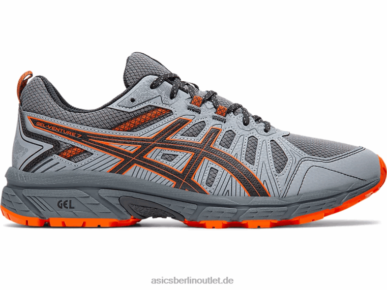 Gel-Venture 7 extra breit BL4N2110Asics Träger grau/Habanero