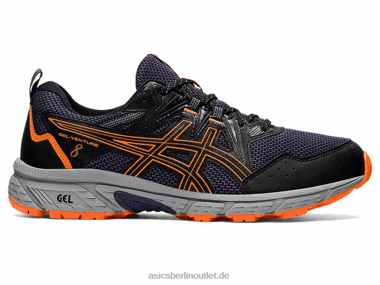 Gel-Venture 8 BL4N1490Asics Schwarz/schockierendes Orange