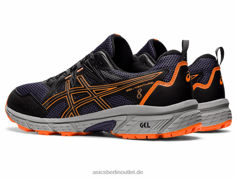 Gel-Venture 8 BL4N1490Asics Schwarz/schockierendes Orange