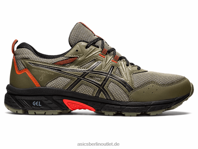 Gel-Venture 8 BL4N924Asics Mantel grün/schwarz