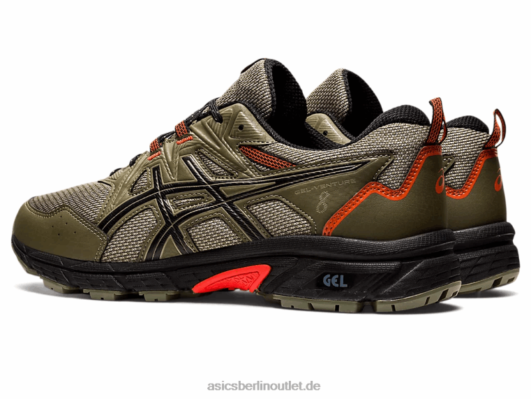 Gel-Venture 8 BL4N924Asics Mantel grün/schwarz