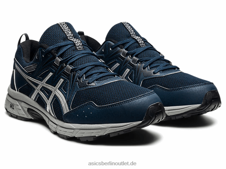 Gel-Venture 8 extra breit BL4N1804Asics französisches Blau/reines Silber