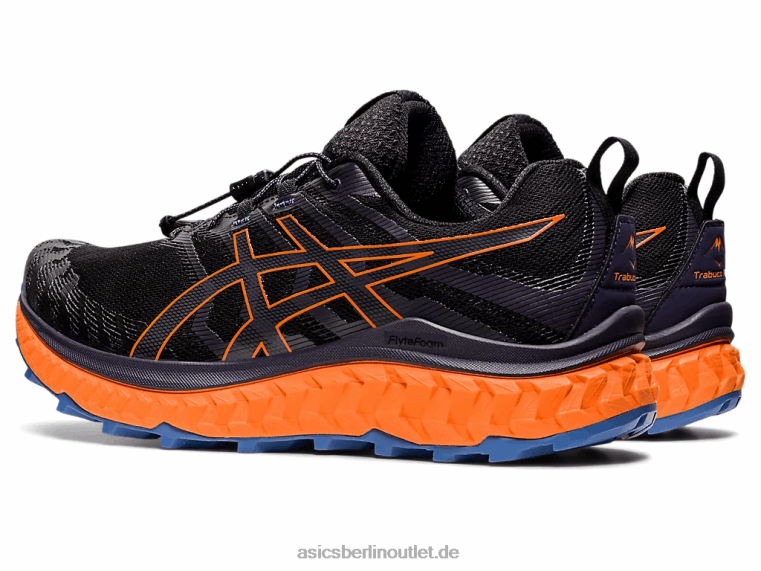 Trabuco max BL4N1485Asics Schwarz/schockierendes Orange