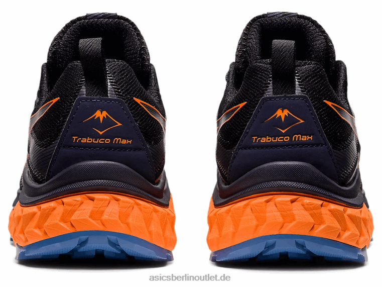 Trabuco max BL4N1485Asics Schwarz/schockierendes Orange