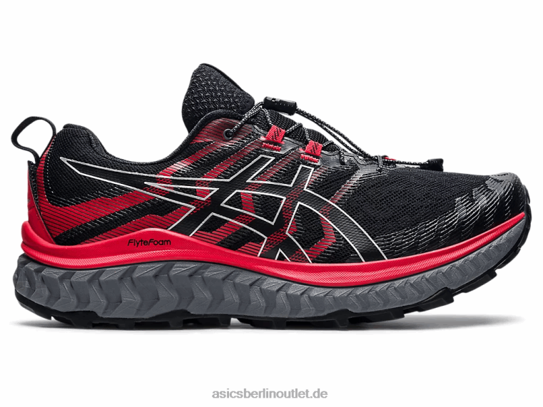 Trabuco max BL4N1862Asics Schwarz/Elektrorot