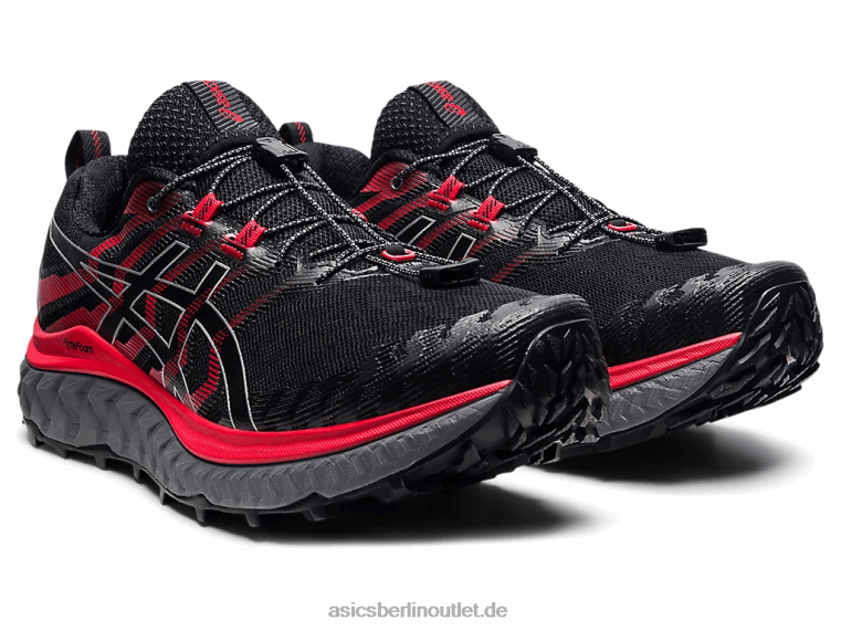 Trabuco max BL4N1862Asics Schwarz/Elektrorot