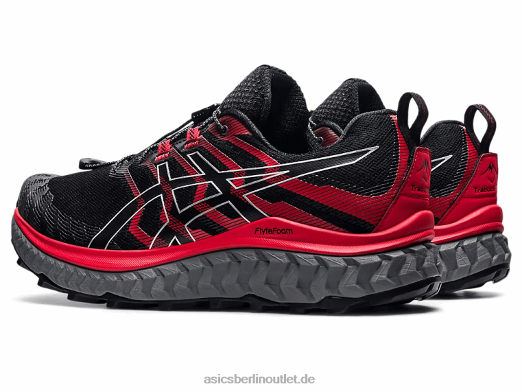 Trabuco max BL4N1862Asics Schwarz/Elektrorot