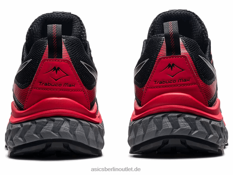 Trabuco max BL4N1862Asics Schwarz/Elektrorot