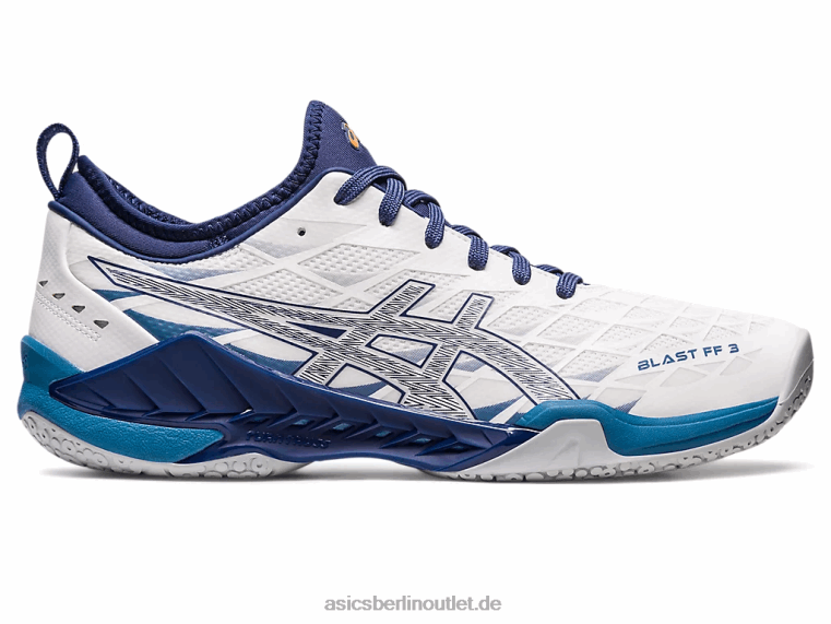 Explosion ff 3 BL4N1134Asics weiß/tiefer Ozean