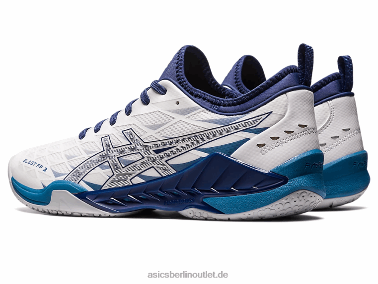 Explosion ff 3 BL4N1134Asics weiß/tiefer Ozean