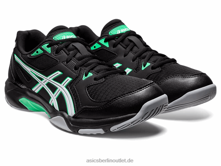 Gel-Rakete 10 BL4N1150Asics schwarz/neues Blatt