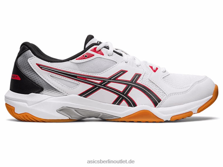 Gel-Rakete 10 BL4N31Asics weiß/klassisches rot
