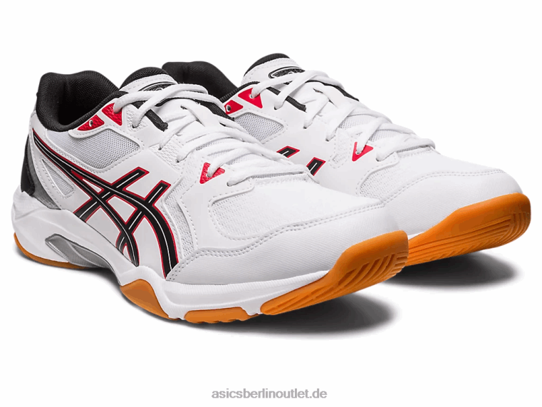 Gel-Rakete 10 BL4N31Asics weiß/klassisches rot