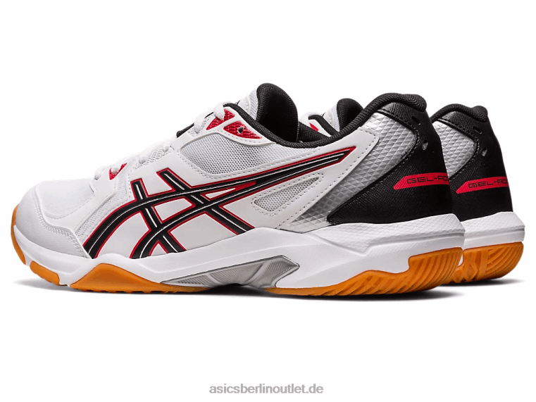 Gel-Rakete 10 BL4N31Asics weiß/klassisches rot