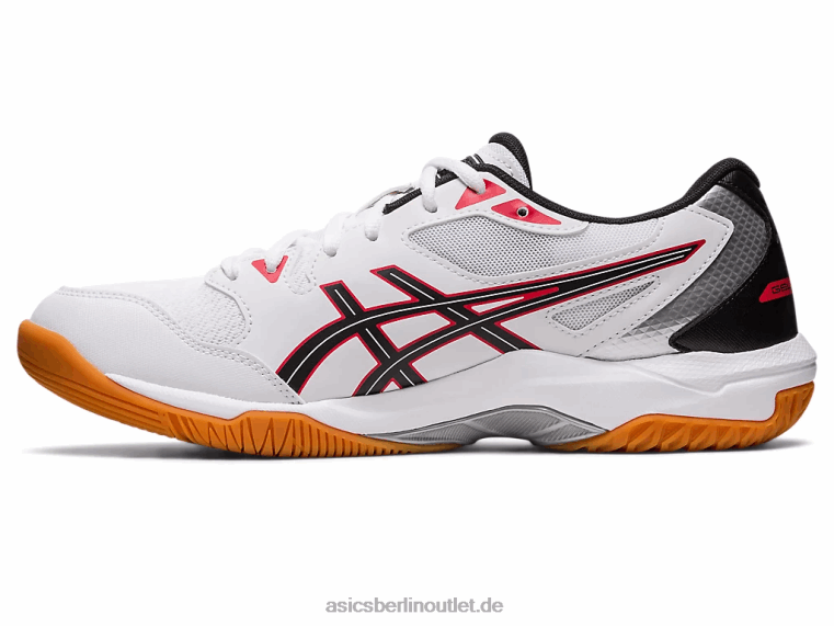 Gel-Rakete 10 BL4N31Asics weiß/klassisches rot