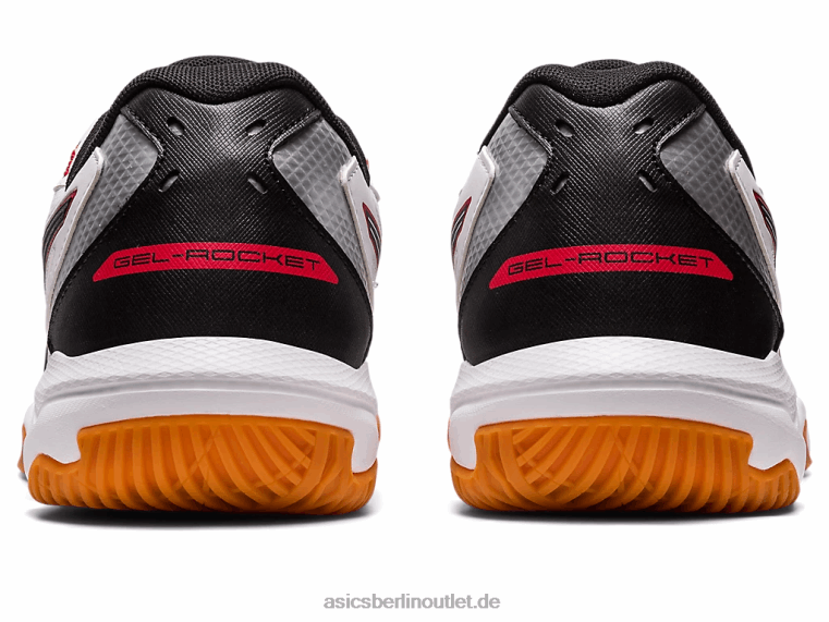 Gel-Rakete 10 BL4N31Asics weiß/klassisches rot