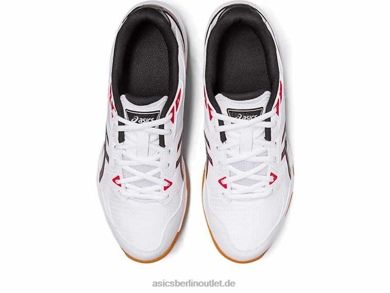 Gel-Rakete 10 BL4N31Asics weiß/klassisches rot