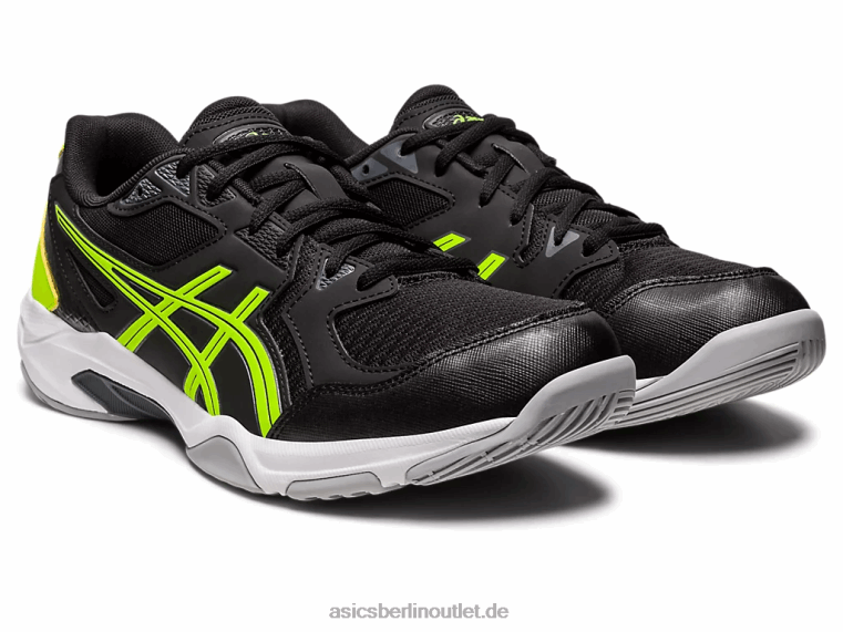 Gel-Rakete 10 BL4N37Asics schwarz/trägergrau