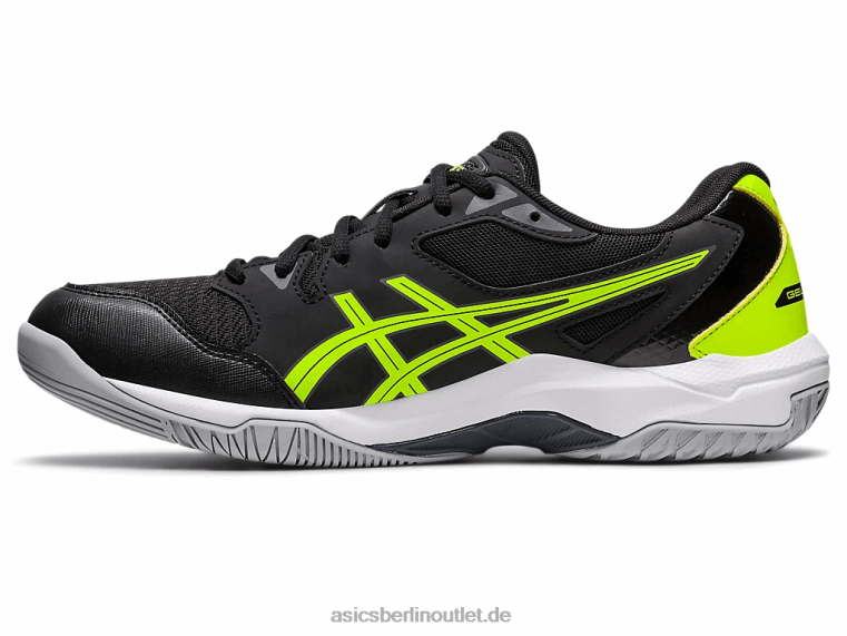 Gel-Rakete 10 BL4N37Asics schwarz/trägergrau